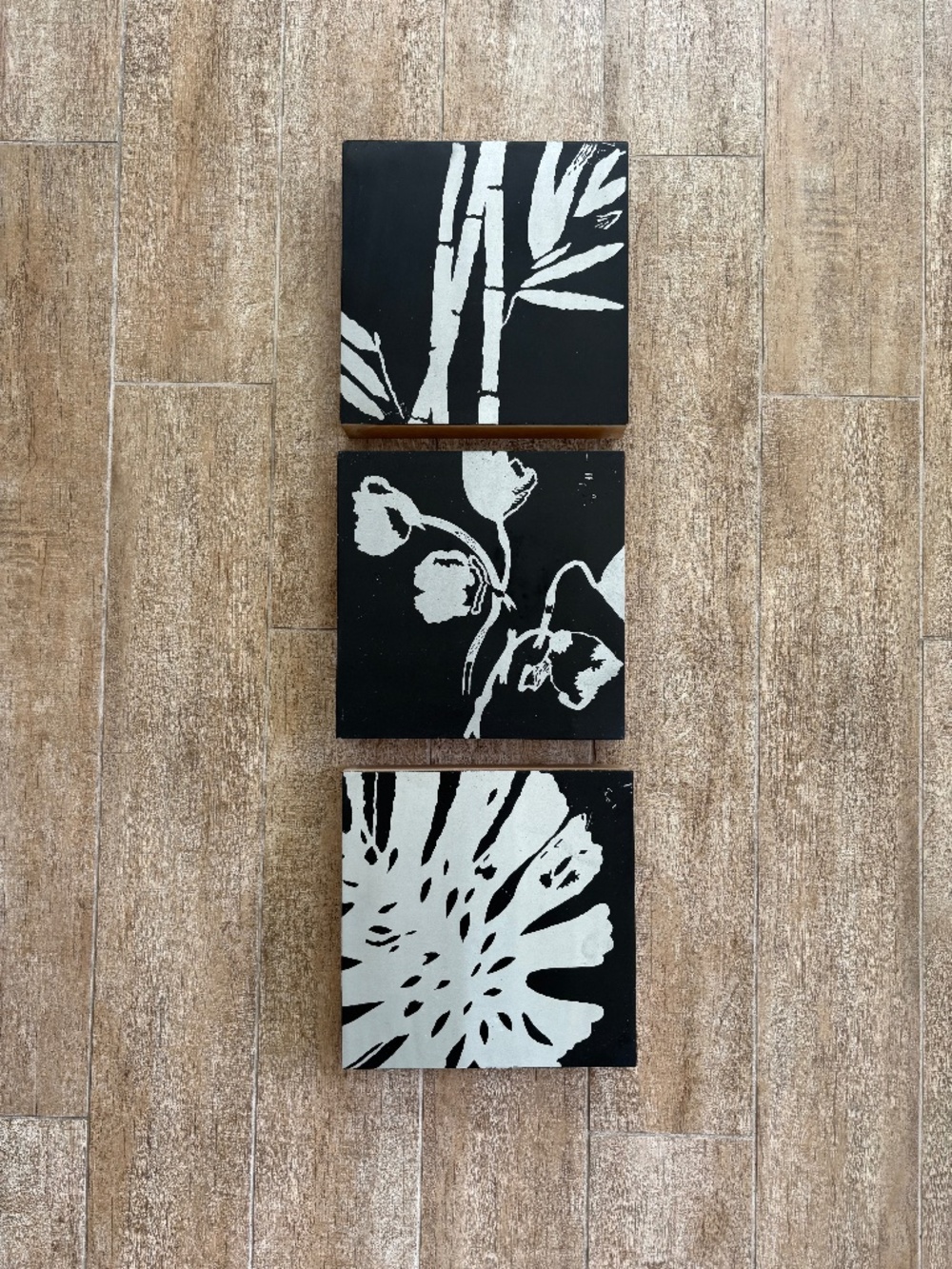 West Elm Set of 3 Tropical Wall Hanging